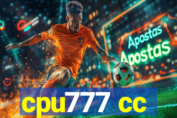 cpu777 cc